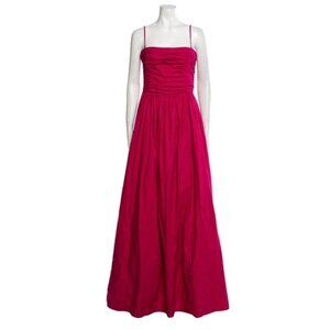 Reformation kastoria dress pink usa 10